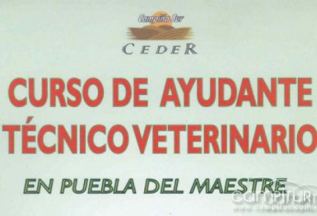 Ampliado el plazo de inscripción del curso de Ayudante Técnico de Veterinario 